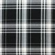Schottenkaro Stoff Menzies Black - (Schottenkaro Stoffe)