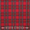 Scottish Tartan Fabric Stretch Royal Stuwart
