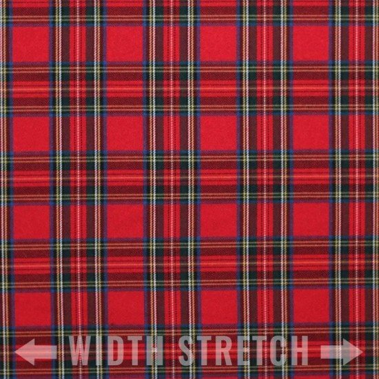 Tessuto Scozzesi Stretch Royal Stuwart - (Tessuti Scozzesi)