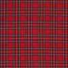 Scottish Tartan Fabric Small Red Stuwart