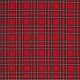 Scottish Tartan Fabric Small Red Stuwart - (Scottish Tartans Fabric)