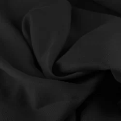Tencel Twill Stof Zwart
