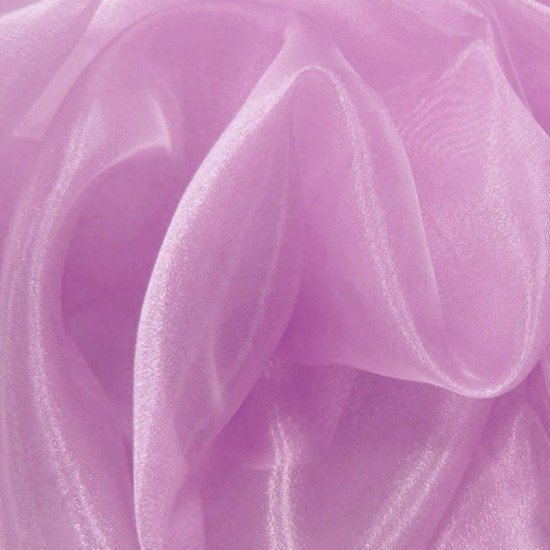 Organza Fabric Lila Pink - (Organza Fabric)