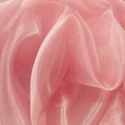 Organza Fabric Dark Pink
