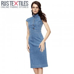 Jeans Stof Stretch 10-OZ Blauw Jeans Stof Stretch 10-OZ Blauw