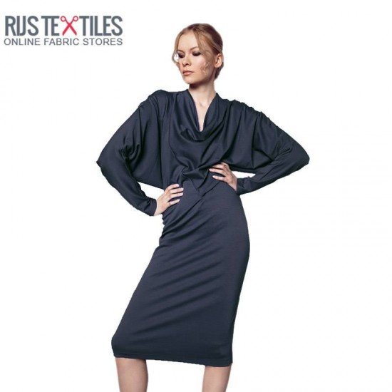 Modal Jersey Fabric Navy - (Jersey Fabrics)