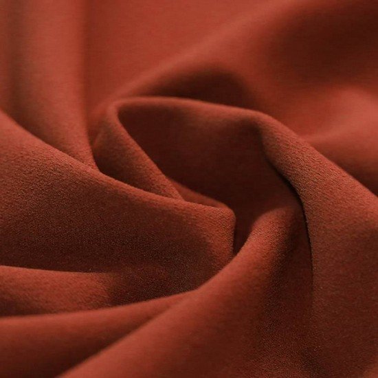 Tessuto Scuba Crepe Jersey Brique - (Jersey Tessuti)