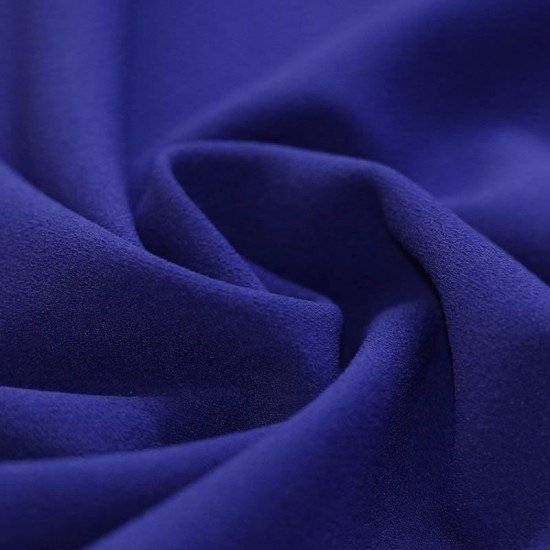 Tessuto Scuba Crepe Jersey Cobalto - (Jersey Tessuti)