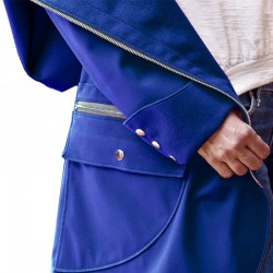 Softshell Stretch Fabric Cobalt 