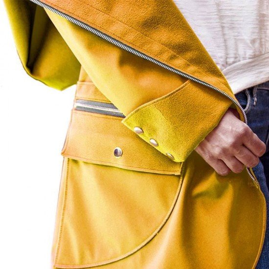 Tissu Softshell Stretch Ocre - (Tissu Softshell)