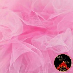 Tulle Netting Fabric Pink 300CM Wide