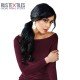Fløjl Stretch Stof Bordeaux - (Fashion Stoffer)