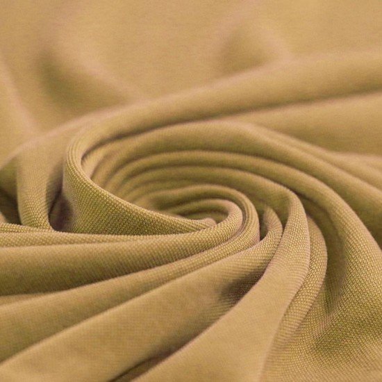 Tissu Jersey Modal Moutarde - (Tissus Jersey)