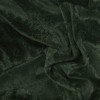 Panne Velvet Fabric Dark Green