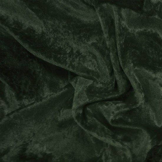 Panne Velvet Fabric Dark Green Panne Velvet Fabric Dark Green