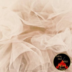 Tulle Netting Light Beige 300CM Wide