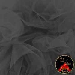 Tulle Netting Dark Grey 300CM Wide