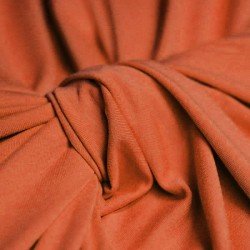 Viscose Jersey Burnt Orange