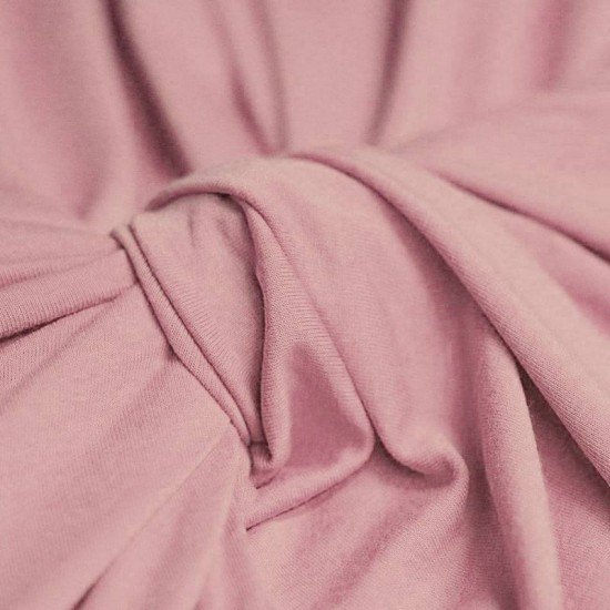 Jersey Di Viscosa Rosa Antico - (Tessuto Jersey Di Viscosa)