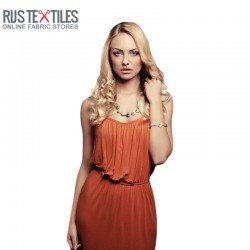 Viscose Jersey Burnt Orange