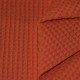 Tessuti Piquet Di Cotone Arancione Bruciato - (Tessuti Piquet Di Cotone)