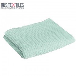 Waffle Pique Fabric Mint