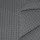 Tissu Piqué Gaufré Gris - (Tissu Piqué Gaufré)