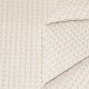 Waffle Pique Fabric Ecru - (Waffle Pique Fabrics)