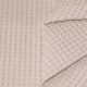 Wafelkatoen Piqué Licht Beige - (Wafelkatoen Piqué Stoffen )