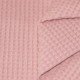 Vaffelvævet Stof Nude Pink - (Vaffelvævet Stof Bomuld)