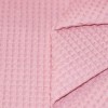 Waffle Pique Fabric Pink