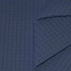 Waffle Pique Fabric Dark Jeans