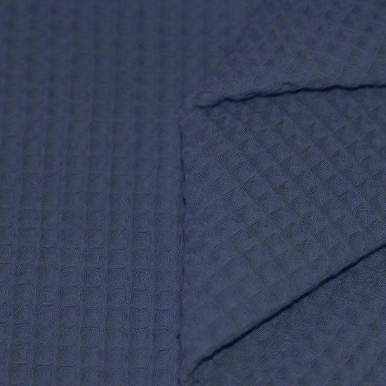 Waffle Pique Fabric Dark Jeans