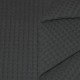 Tissu Piqué Gaufré Gris Foncé - (Tissu Piqué Gaufré)