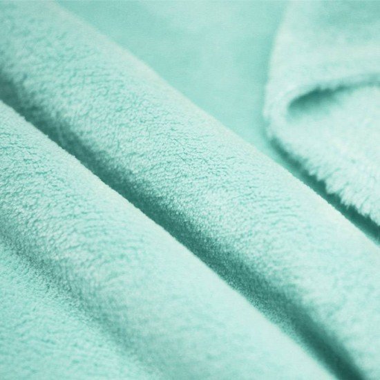Coral Fleece Mint - (Fleece Fabrics)