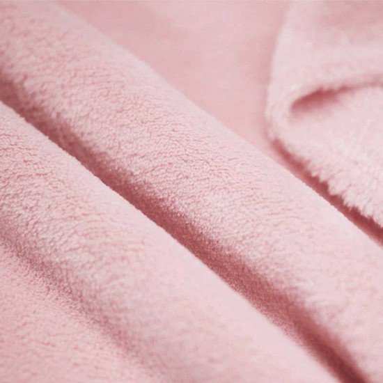 Tessuto Pile Wellness Nude Rosa - (Tessuti Pile)