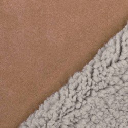 Sherpa Faux Fur Lamb Fabric Beige