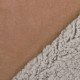 Suede Teddy Stof Beige - (Mode Stoffen)
