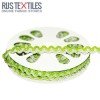 Zigzagband Lime Wit 8mm