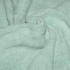 Baumwollfleece Stoff (Sherpa) Meer Grün
