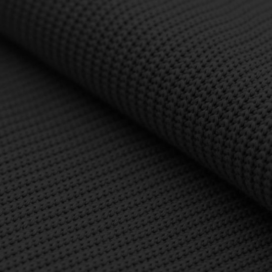 Big Knit Fabric Black