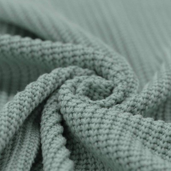 Big Knit Fabric Sea Green