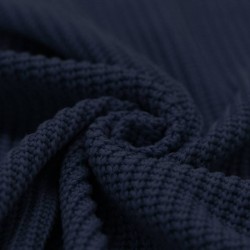 Big Knit Fabric Navy