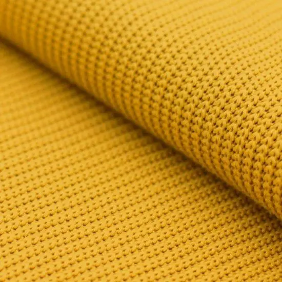 Tessuto Lavorato a Maglia Ocra Tessuto Lavorato a Maglia Ocra - (Deco Tessuti)