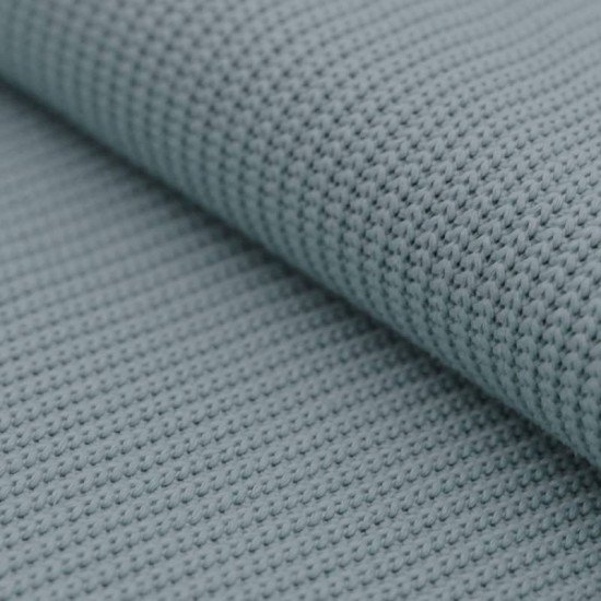 Big Knit Fabric Old Green