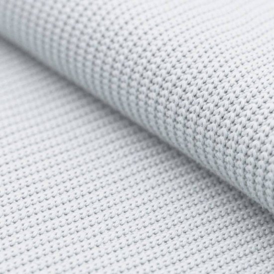 Big Knit Fabric White