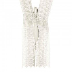 Blinde Rits Ecru 60CM YKK Niet Deelbaar Blinde Rits Ecru 60CM YKK Niet Deelbaar