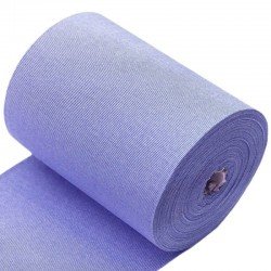 Cuffs Rib Stripes 1mm Cobalt 2mm White