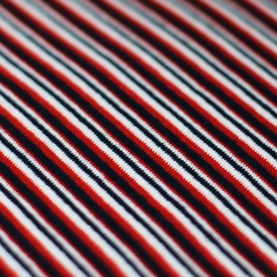 Boordstof Strepen Maritime Kleuren - (Boordstoffen )