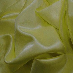 Crepe Satin Kiwi Lime